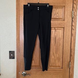 Piper Black Full Seat Silicone Breeches Size 34 Regular Like New